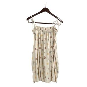 NWT Rylee + Cru Sahara Leilani Floral Mini Dress Womens Small Linen Tropical